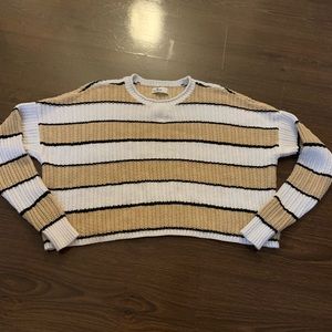 Hollister cropped sweater